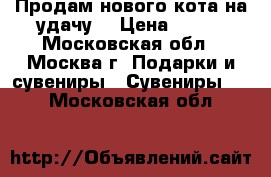 Продам нового кота на удачу. › Цена ­ 250 - Московская обл., Москва г. Подарки и сувениры » Сувениры   . Московская обл.